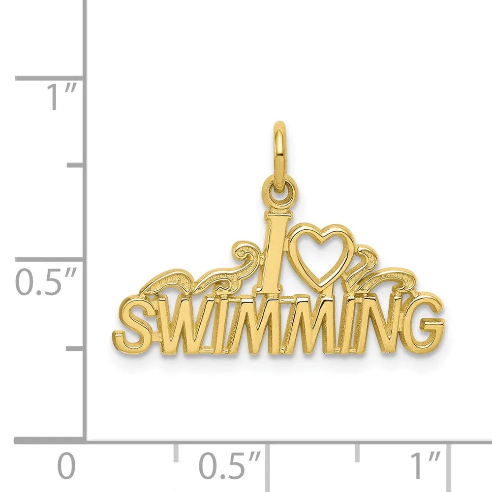 10k Swimming Charm