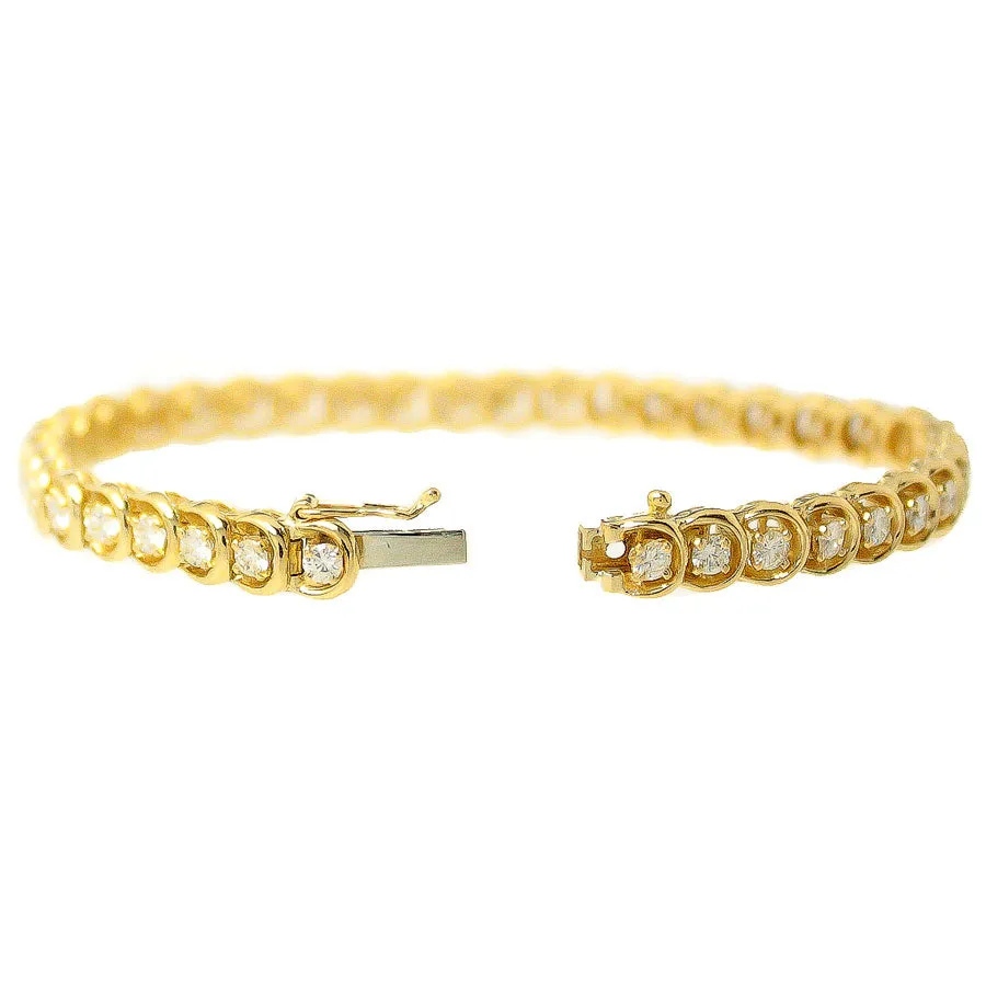 3.04ct Diamond Tennis Bracelet
