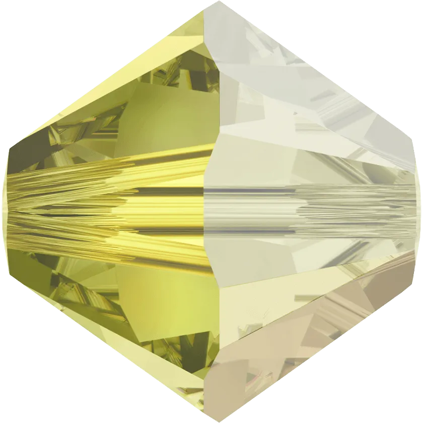 5328 Swarovski Bicone Beads, Jonquil Satin (213 SATIN)