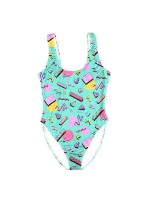 80s memphis one piece (standard cut)