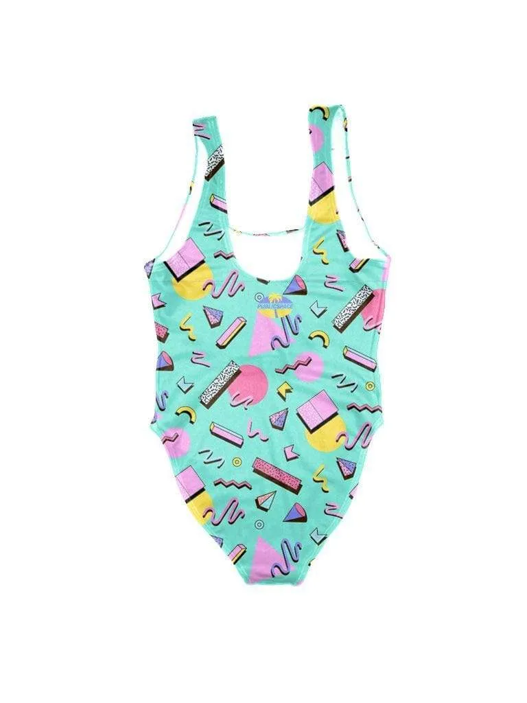 80s memphis one piece (standard cut)