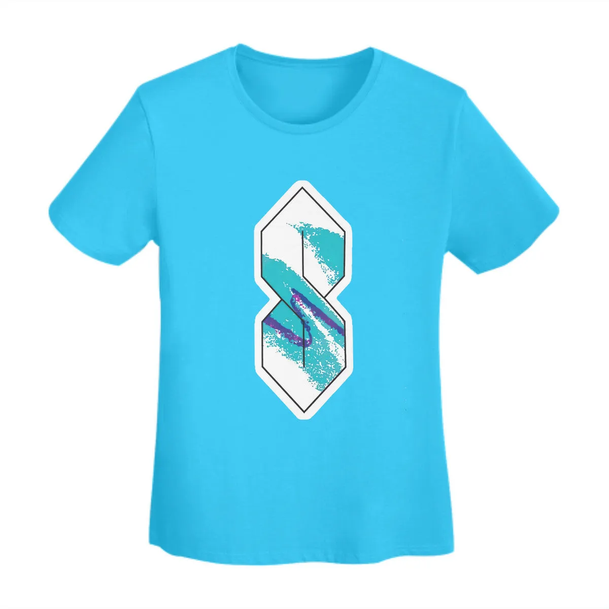 90s Paper Cup Pattern Graffiti Cool S Women's T-Shirt