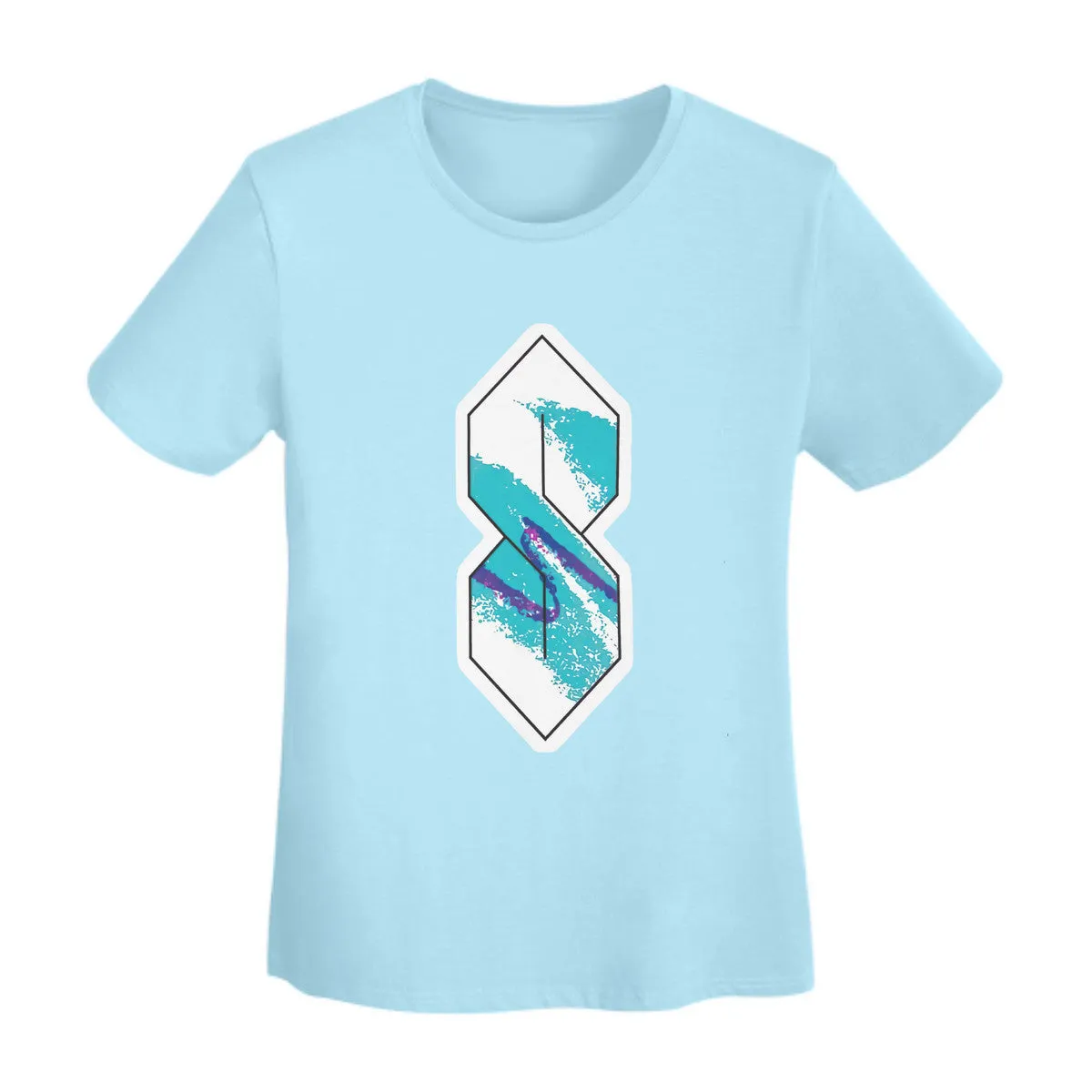 90s Paper Cup Pattern Graffiti Cool S Women's T-Shirt