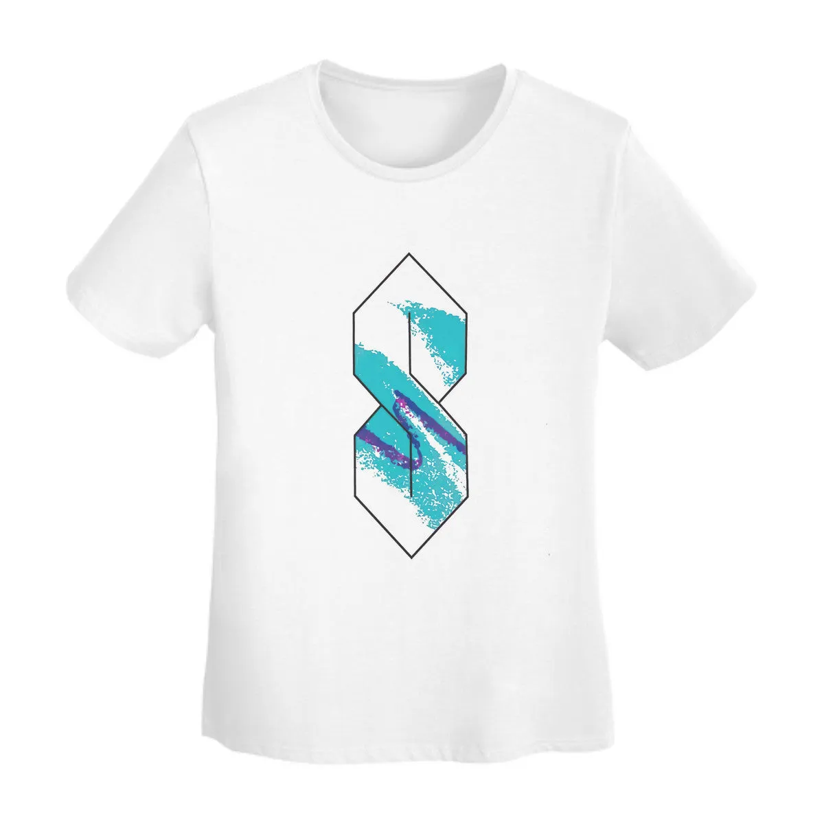 90s Paper Cup Pattern Graffiti Cool S Women's T-Shirt