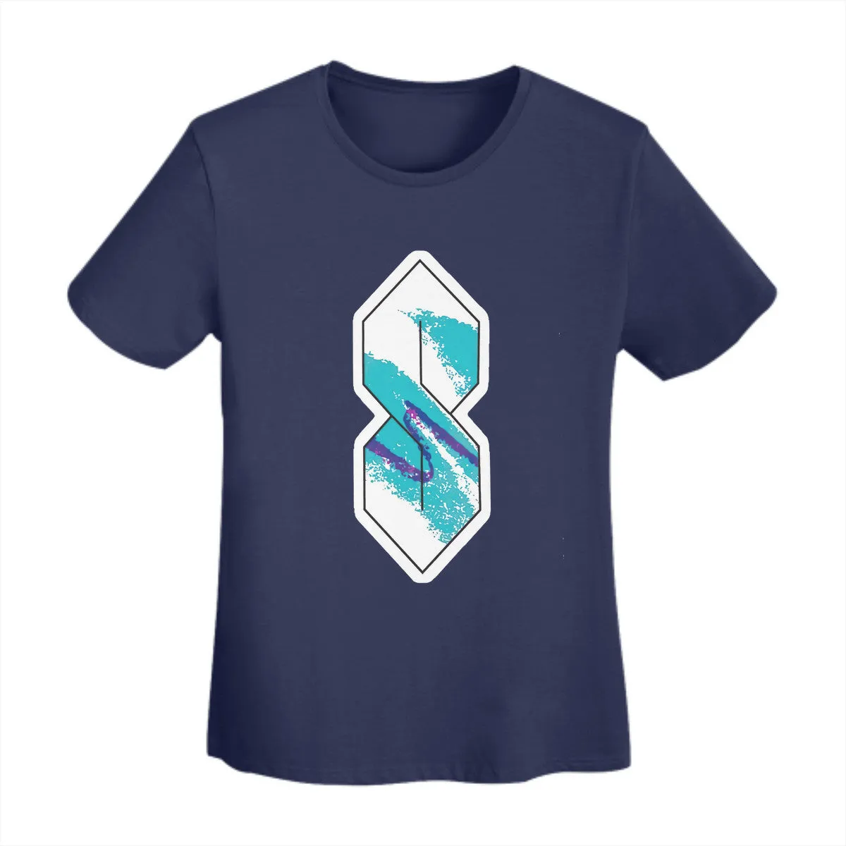 90s Paper Cup Pattern Graffiti Cool S Women's T-Shirt