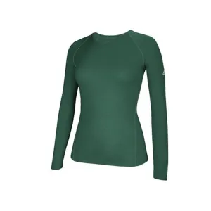 Adidas Climalite Women’s Long Sleeve Tee 3872, Dark Green