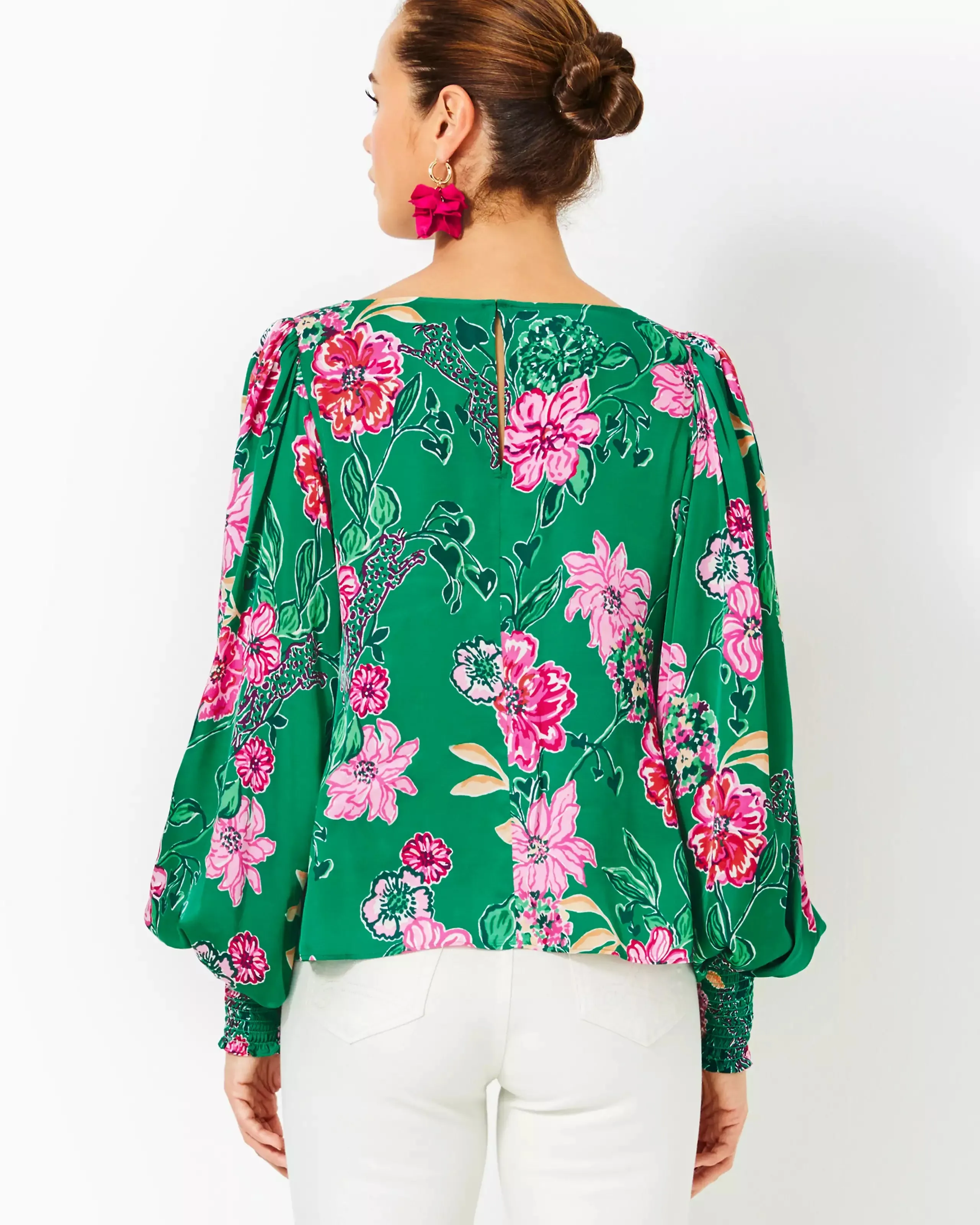 Alfreda Long Sleeve Top (Safari Sanctuary)