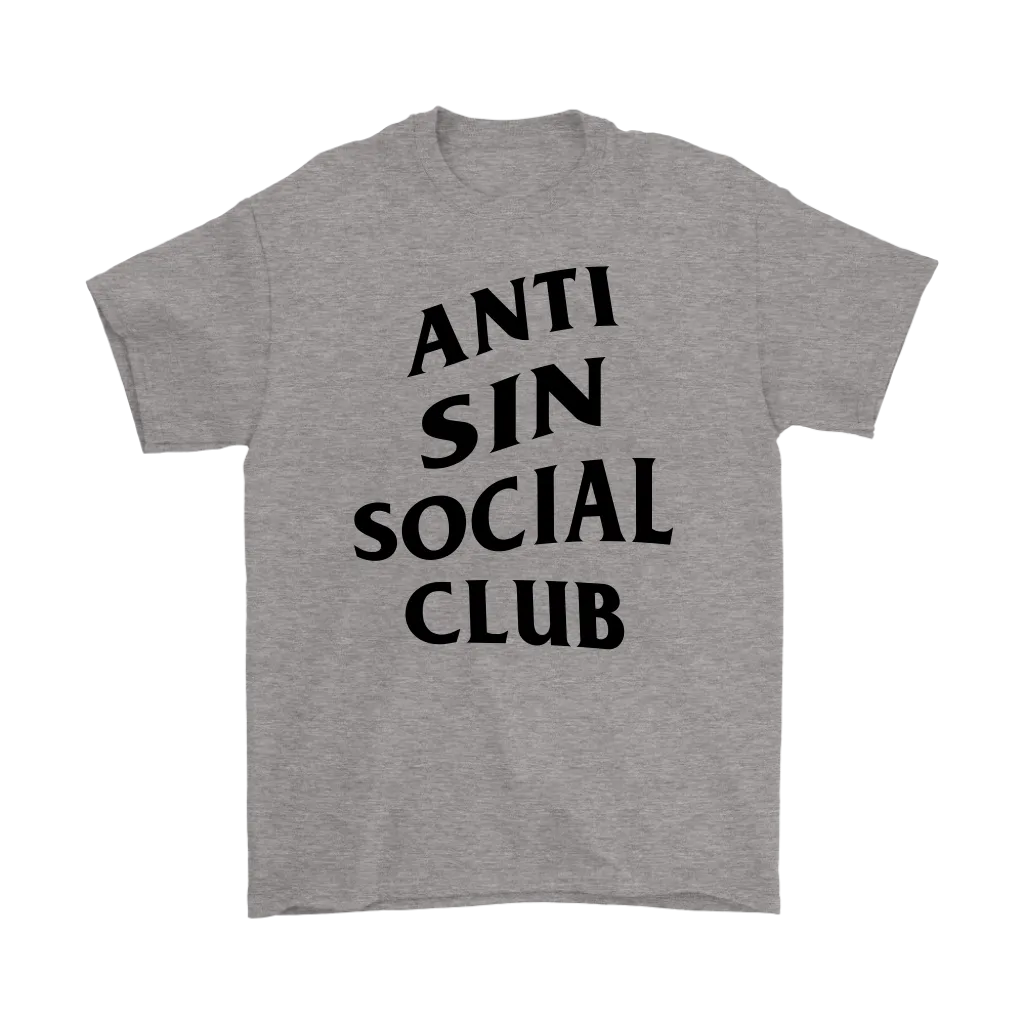Anti Sin Social Club Men's T-Shirt Part 1