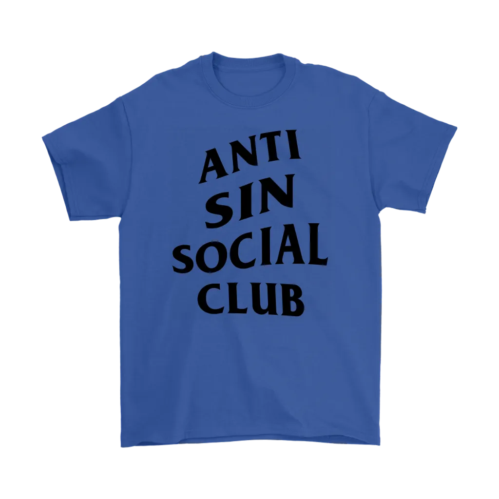 Anti Sin Social Club Men's T-Shirt Part 1