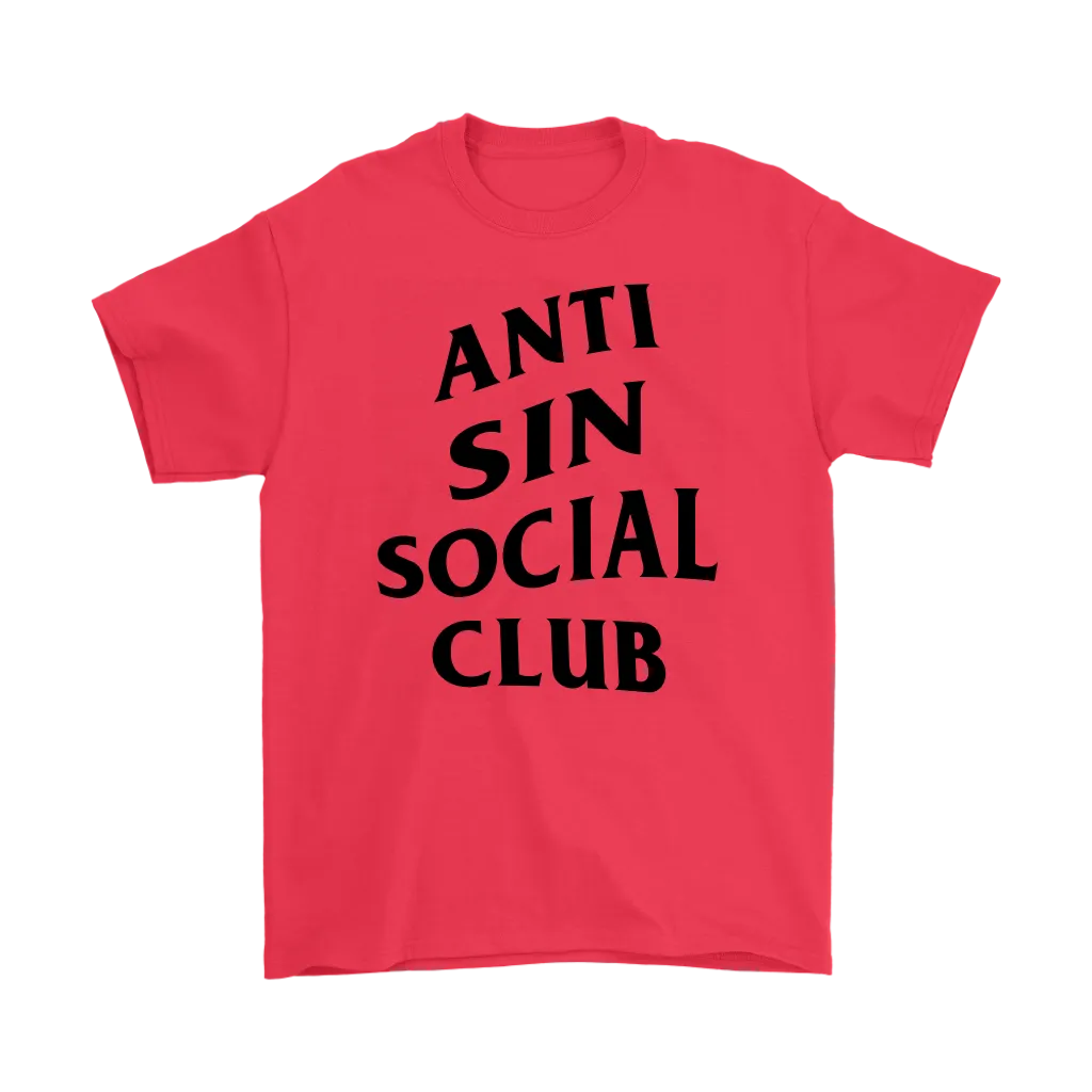 Anti Sin Social Club Men's T-Shirt Part 1