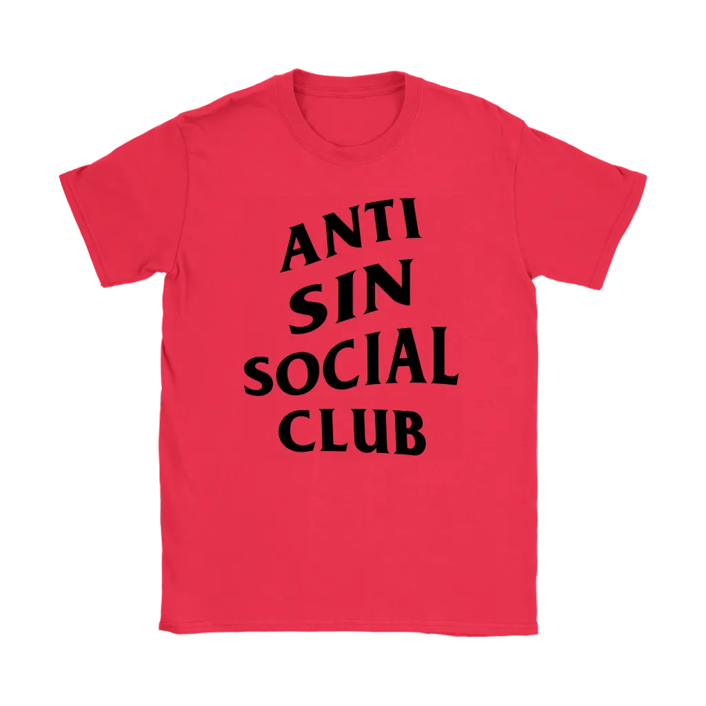 Anti Sin Social Club Women's T-Shirt Part 1