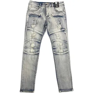 ANTIQUE BLUE DENIM