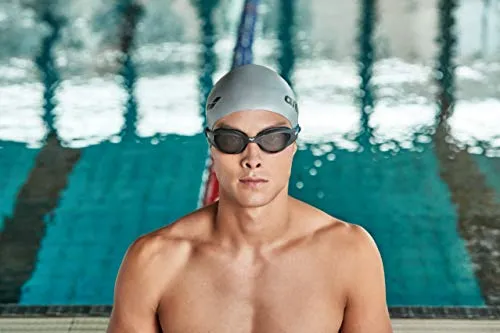 Arena 91662 Classic Silicone Swimming Caps (White)