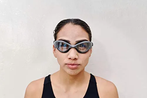 arena The One Swim Goggle, Smoke/Deep Green/Black