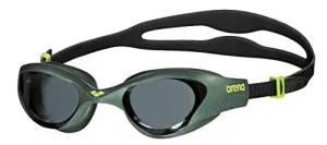 arena The One Swim Goggle, Smoke/Deep Green/Black