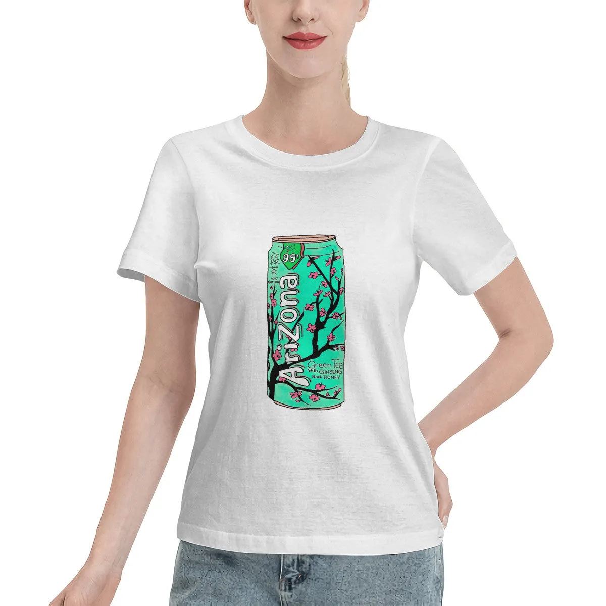 Arizona Green Tea Pattern Women's T-Shirt