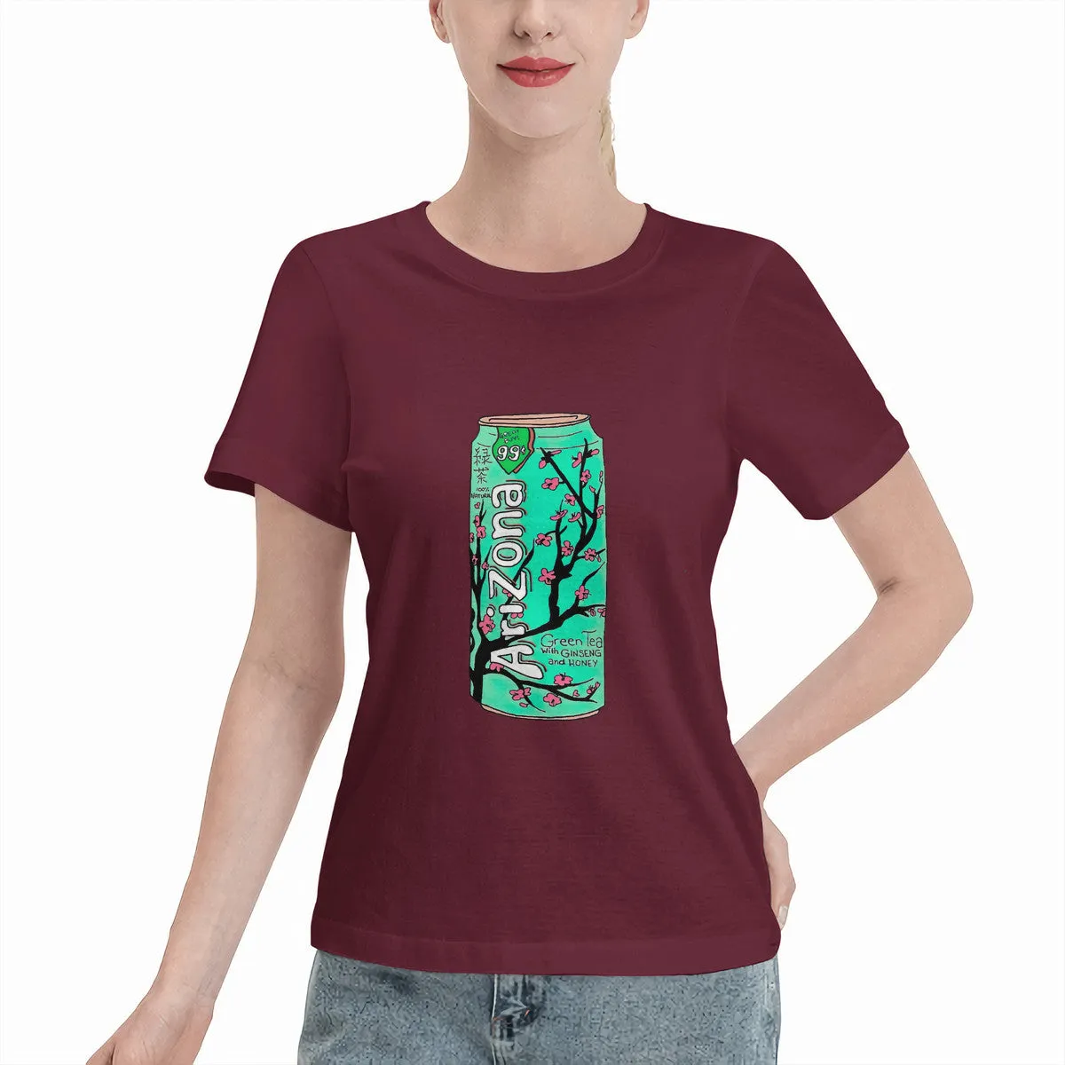 Arizona Green Tea Pattern Women's T-Shirt
