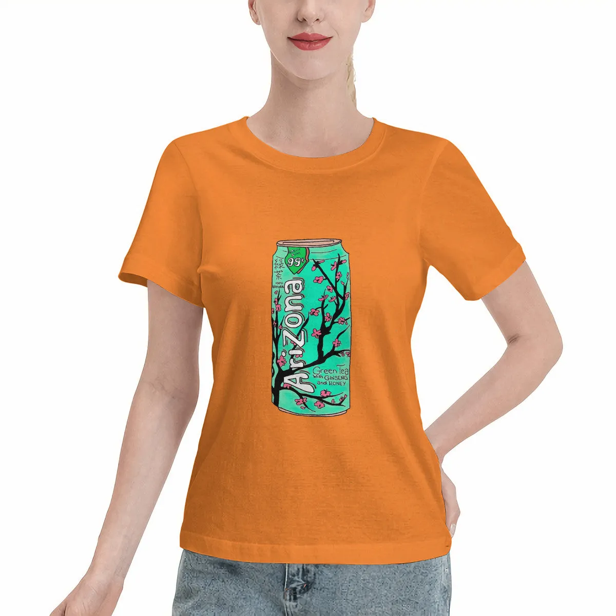 Arizona Green Tea Pattern Women's T-Shirt