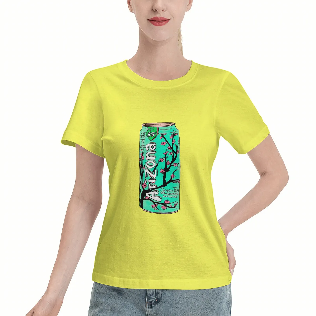 Arizona Green Tea Pattern Women's T-Shirt