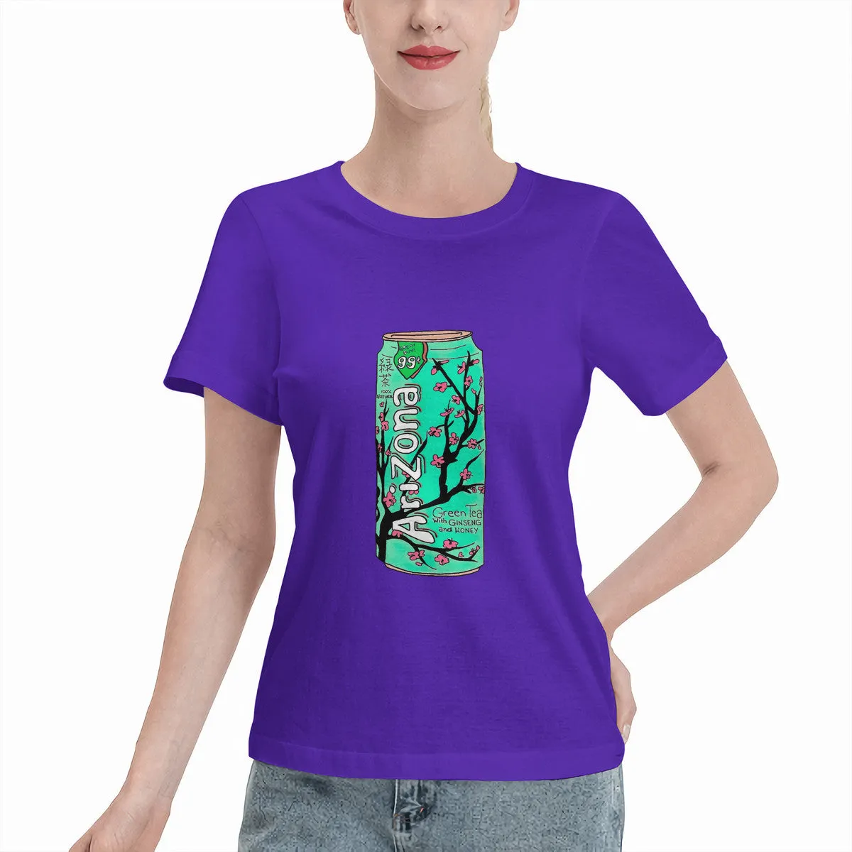 Arizona Green Tea Pattern Women's T-Shirt