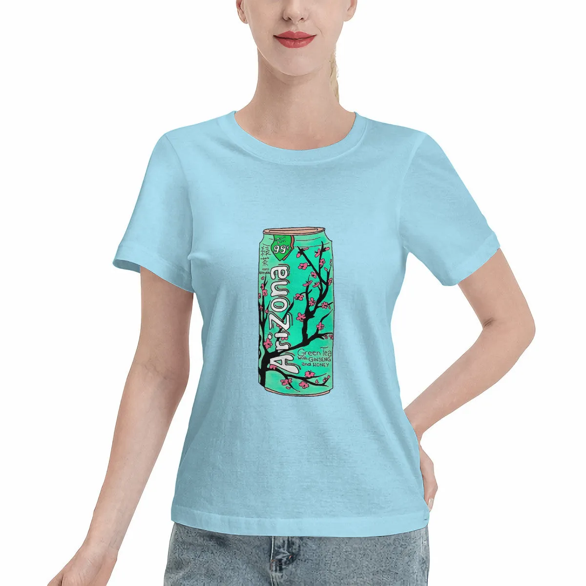 Arizona Green Tea Pattern Women's T-Shirt
