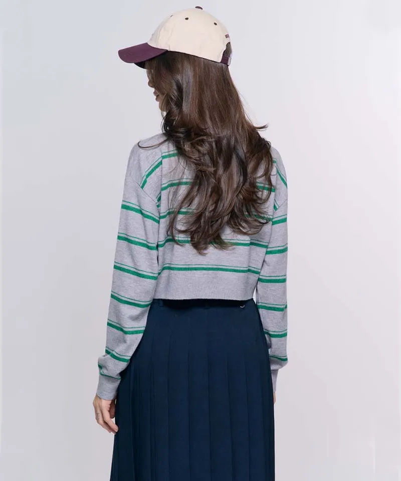 BENECIA 12 Crop Unit - Gray/Green