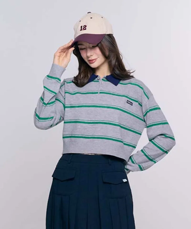 BENECIA 12 Crop Unit - Gray/Green
