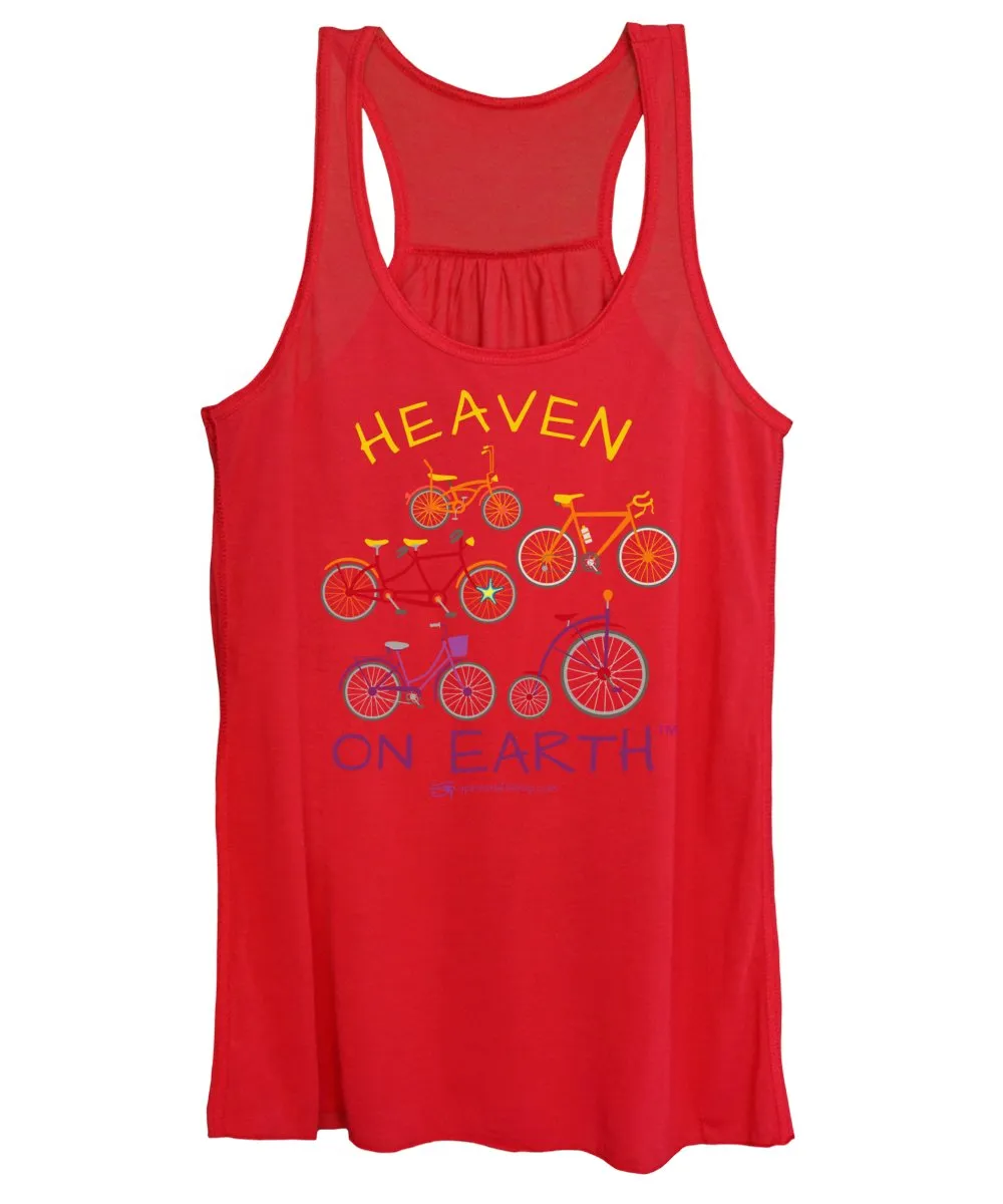 Bicycles Heaven On Earth - Women's Tank Top