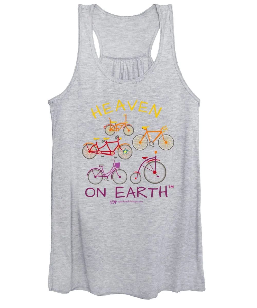 Bicycles Heaven On Earth - Women's Tank Top