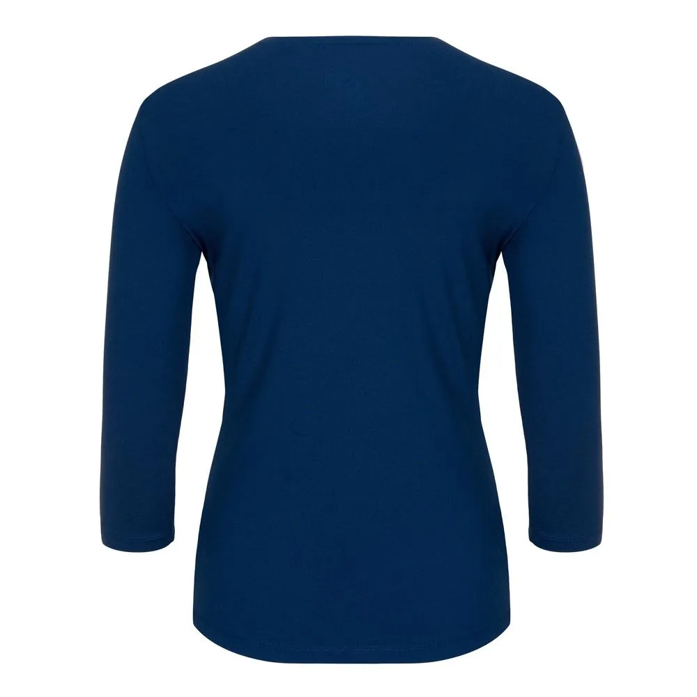 Bidi Badu Ariana Women 3/4 Sleeves - Navy-Pink
