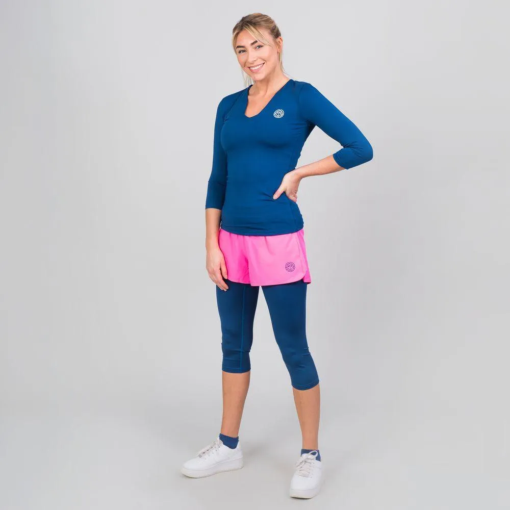 Bidi Badu Ariana Women 3/4 Sleeves - Navy-Pink