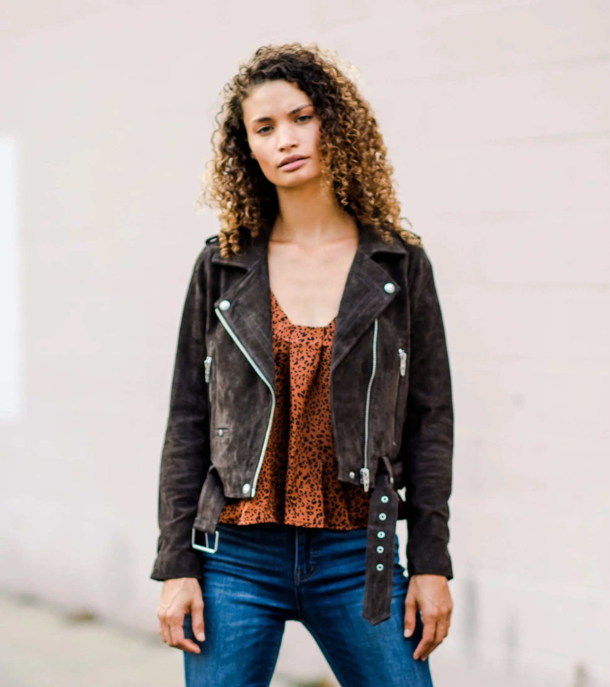 Blank NYC Shadow Grey Moto Jacket