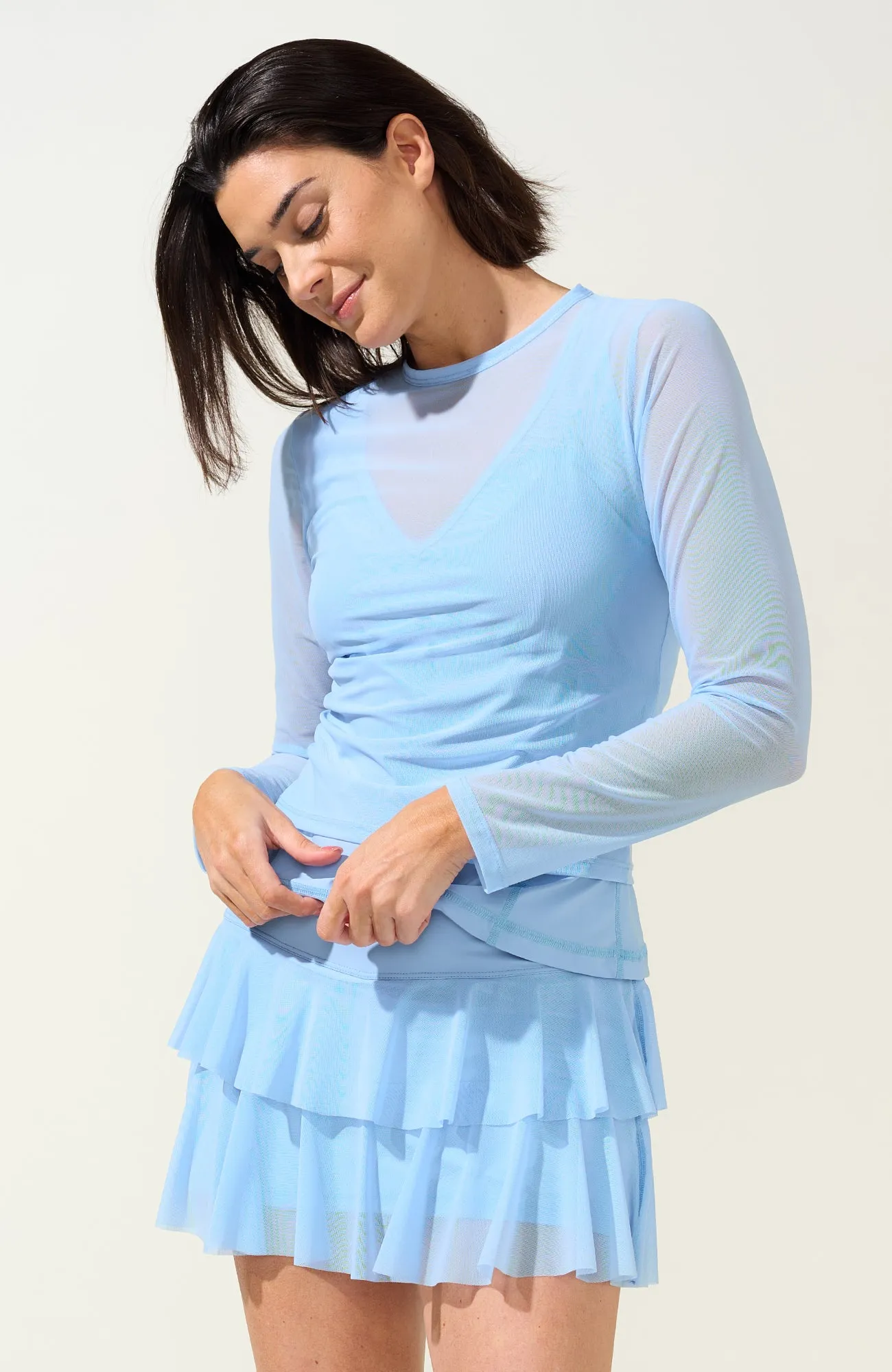 Breezy Mesh Top Bouquet