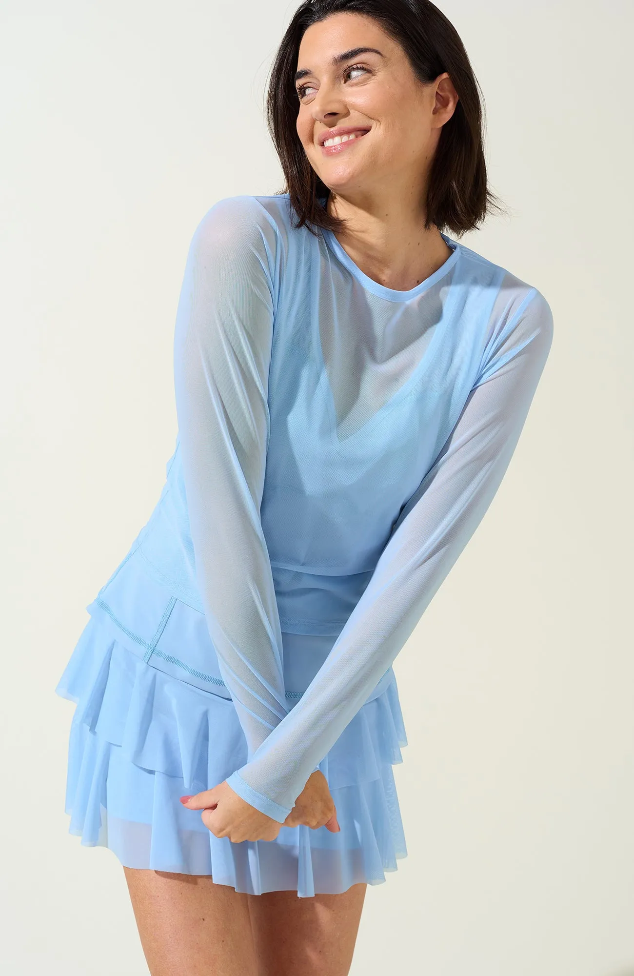 Breezy Mesh Top Bouquet