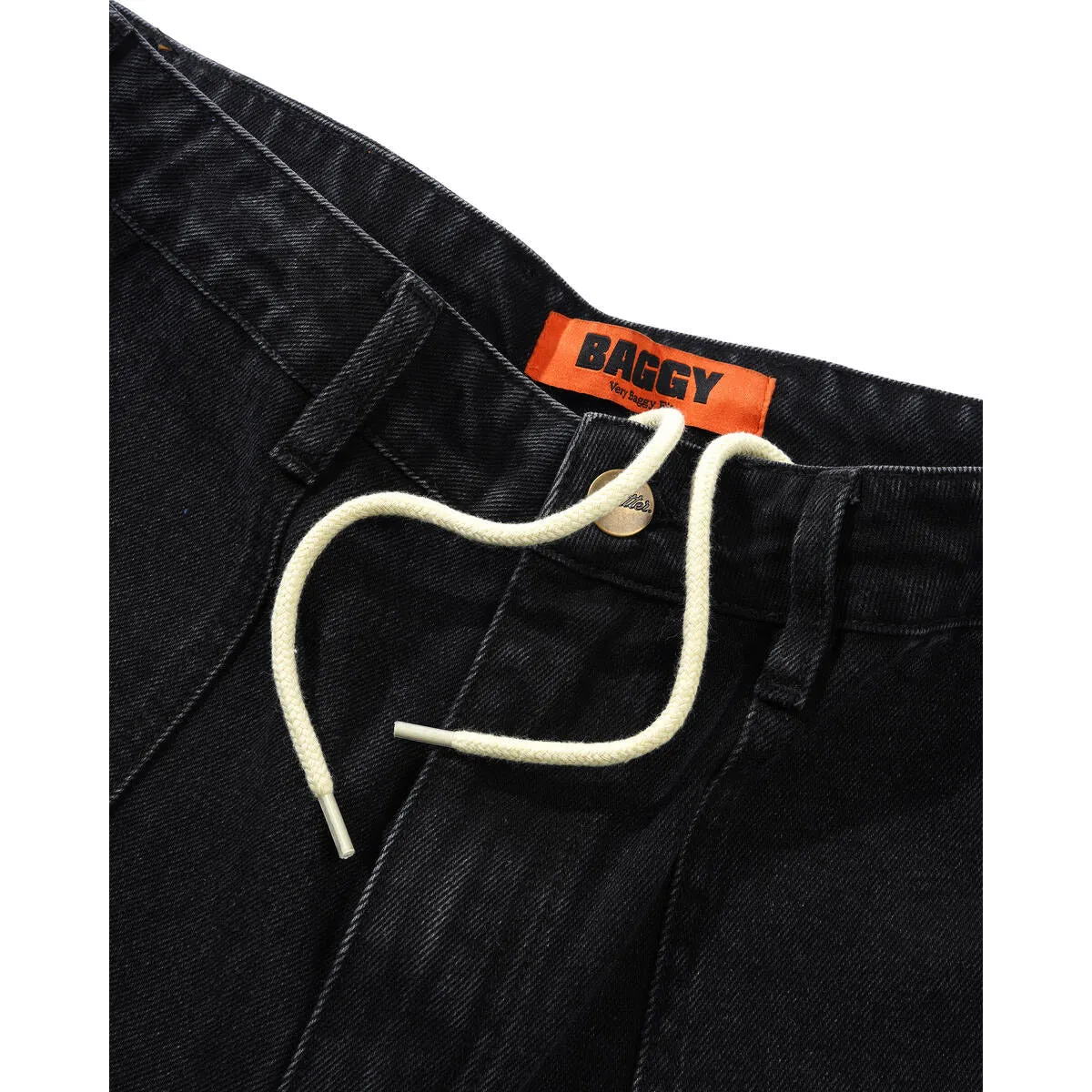 Butter Goods - Patch Pocket Denim Jeans Washed Black