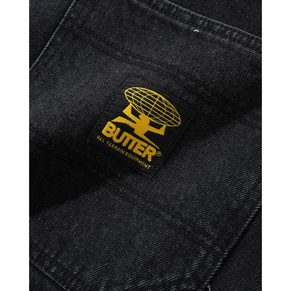 Butter Goods - Patch Pocket Denim Jeans Washed Black