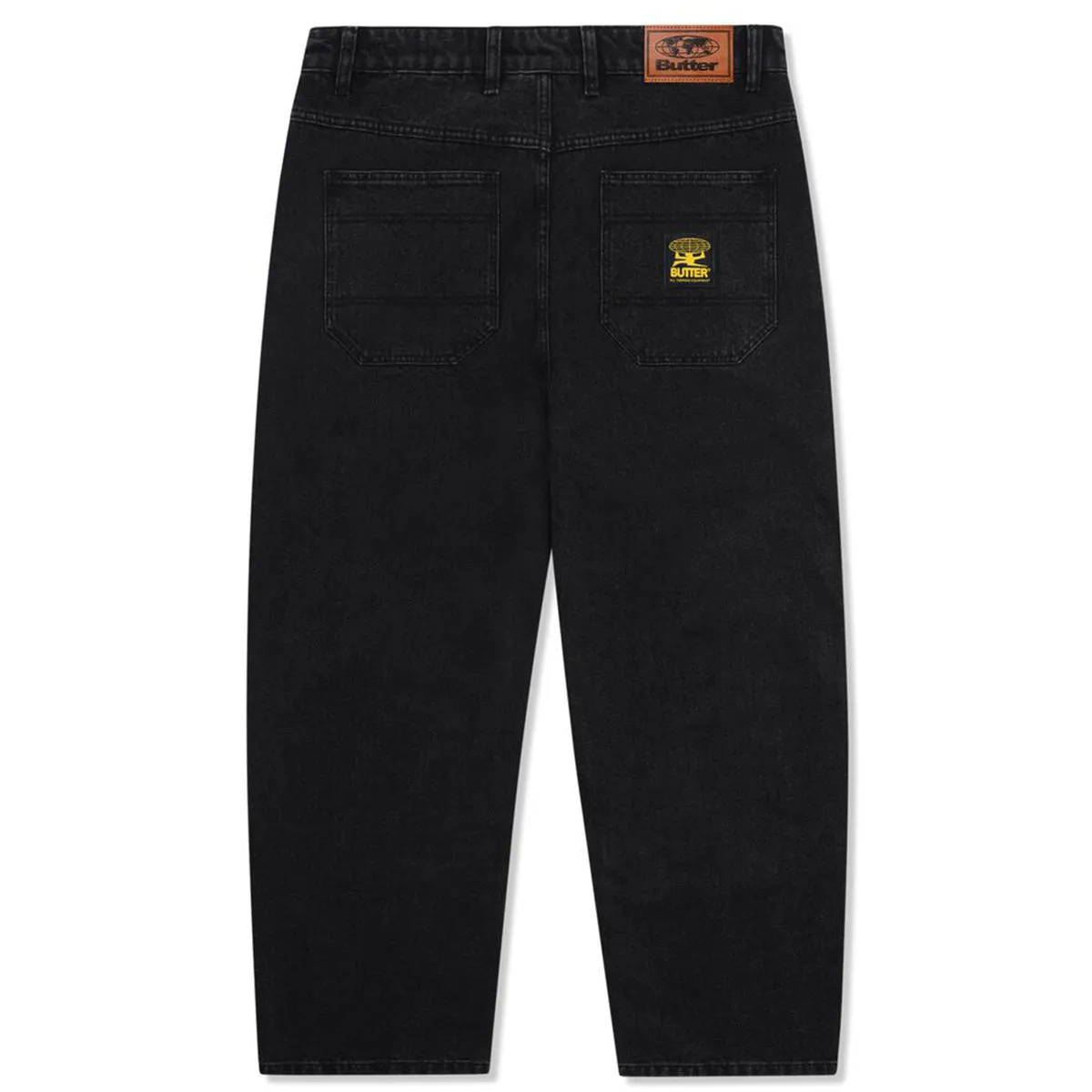 Butter Goods - Patch Pocket Denim Jeans Washed Black