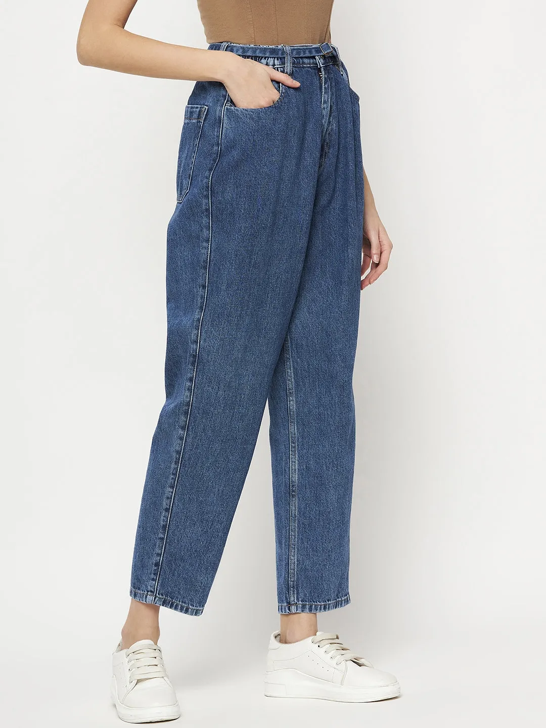 Camla Barcelona Blue Solid Denim