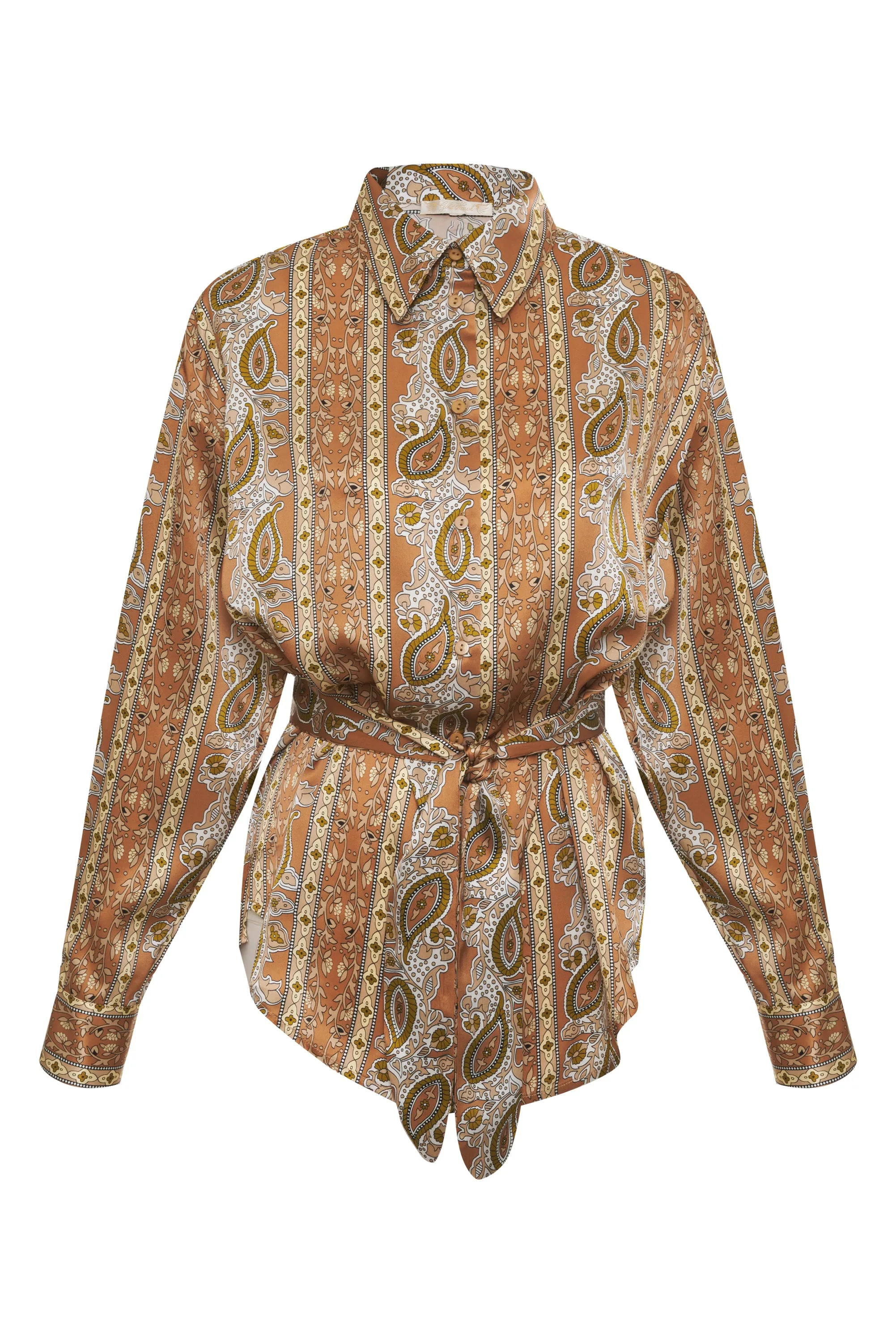 Capri Loose Shirt Fall Camel