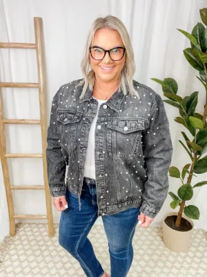 Charlie Pearl Detail Jacket
