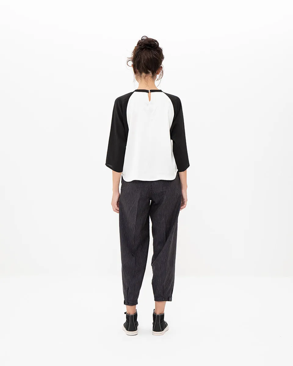 Chirimen Raglan Blouse