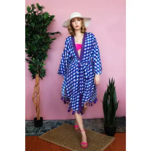 Chloe luxury kimono/ wrap kaftan