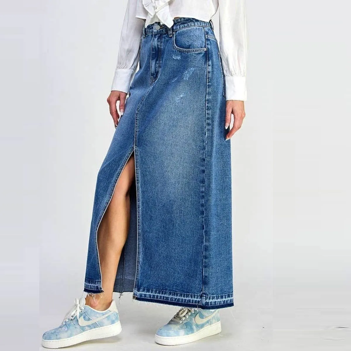 Classic Denim Maxi