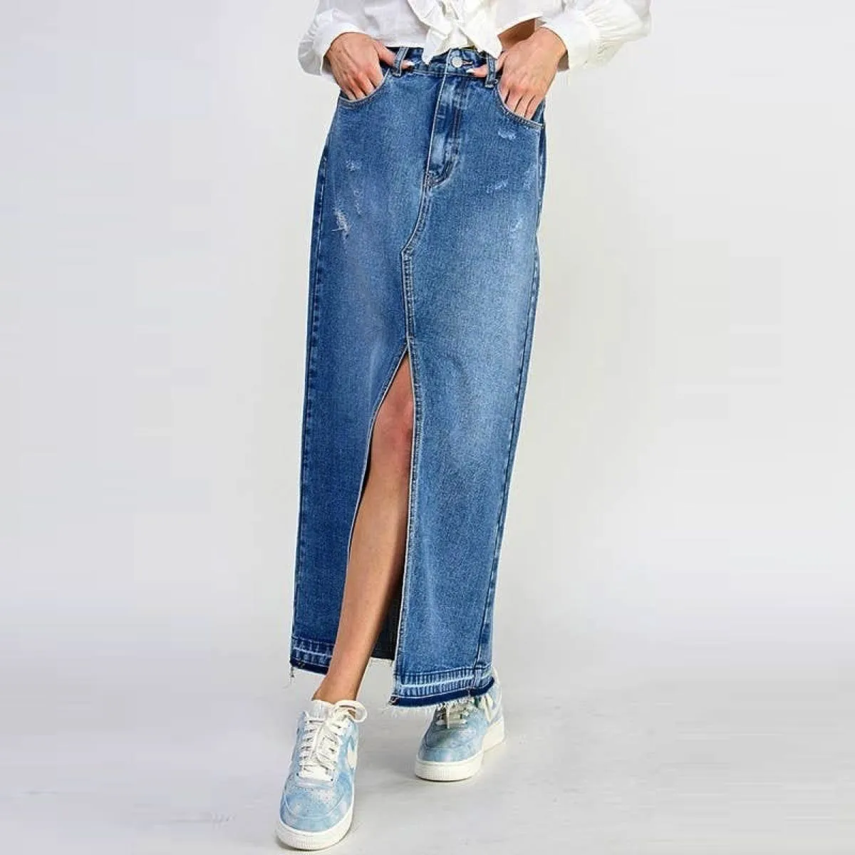 Classic Denim Maxi