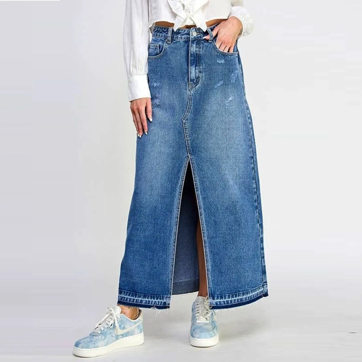 Classic Denim Maxi
