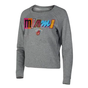 Concepts Sport Miami HEAT Mashup Women's Sweatshirt