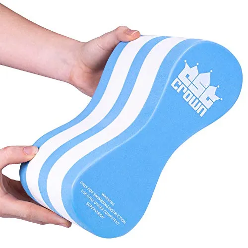 Core Pull Buoy | Aquatic Fitness Strength Training | EVA Foam Flotation Exercise Aid | Equipment for Competitive Swim Team Training & Swimming Pool Resistance Workout | Swim Buoy for Adults & Children