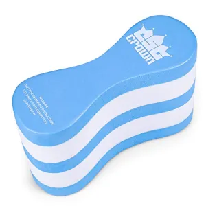 Core Pull Buoy | Aquatic Fitness Strength Training | EVA Foam Flotation Exercise Aid | Equipment for Competitive Swim Team Training & Swimming Pool Resistance Workout | Swim Buoy for Adults & Children