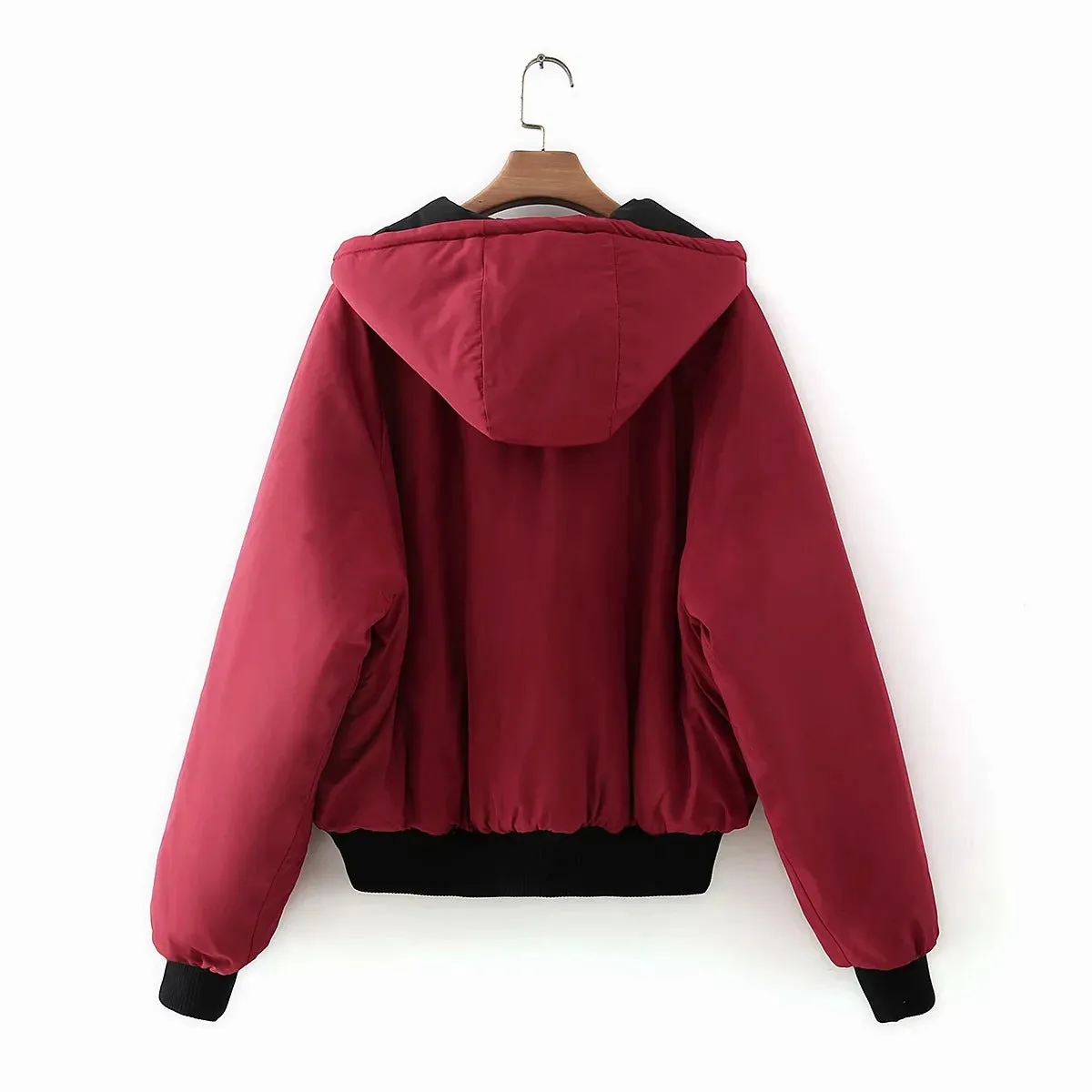 Cotton Hooded Reversible Outerwear