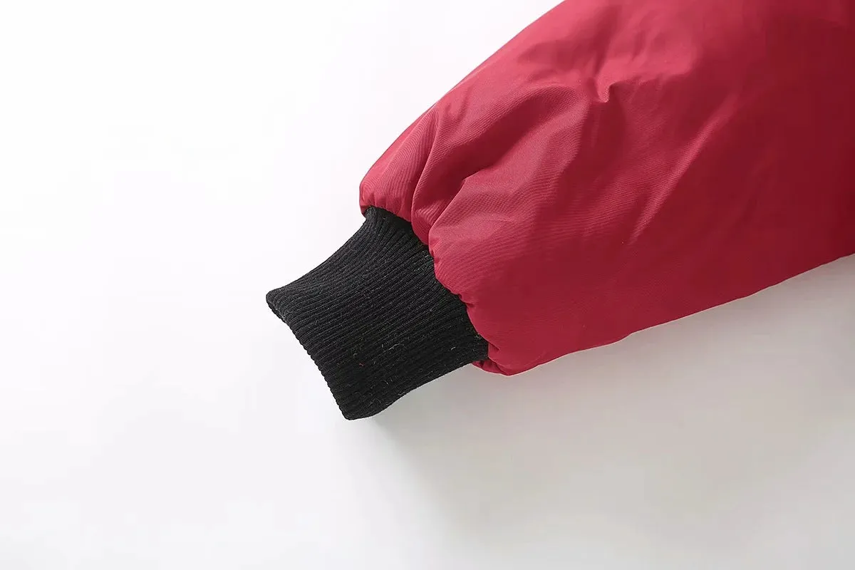 Cotton Hooded Reversible Outerwear